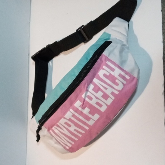 Myrtle Beach Fanny Pac Pink White Aqua  Preowned like new - Picture 1 of 5